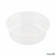Sustain 4 oz Round Clear PLA Plastic Topping Cup