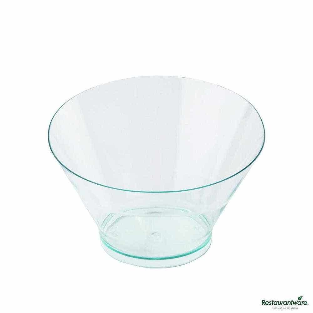 5 oz Round Seagreen Plastic Small Incline Bowl