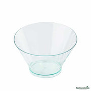 5 oz Round Seagreen Plastic Small Incline Bowl