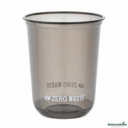 Sustain 12 oz U-Shape Black PLA Plastic Drinking Cup