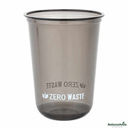 Sustain 16 oz U-Shape Black PLA Plastic Drinking Cup