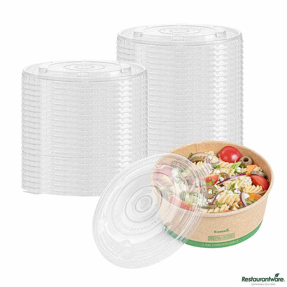 Sustain Round Clear Plastic Lid