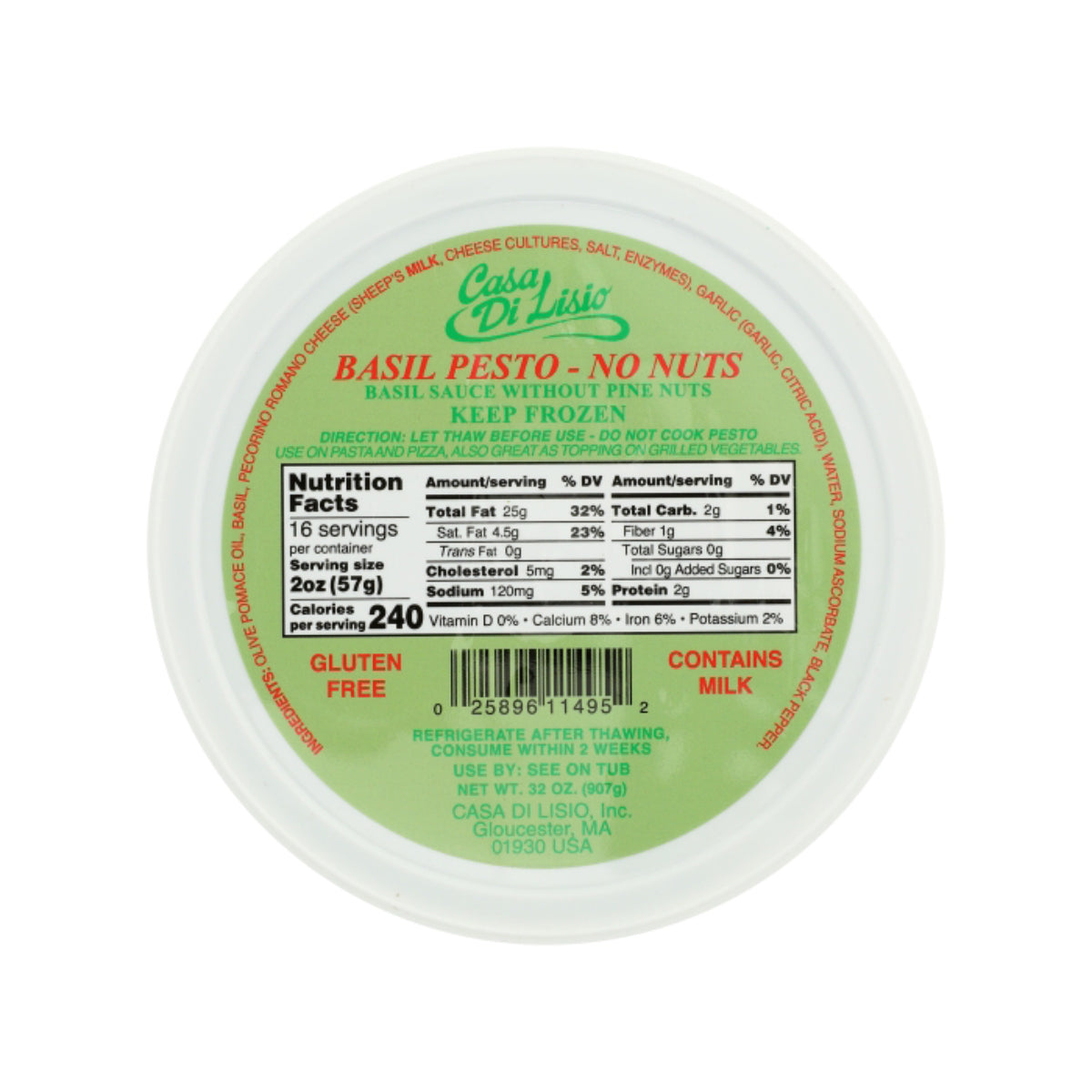 Basil Pesto (No Nuts)