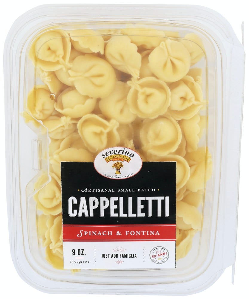 Super Fresh Spinach & Fontina Capelletti