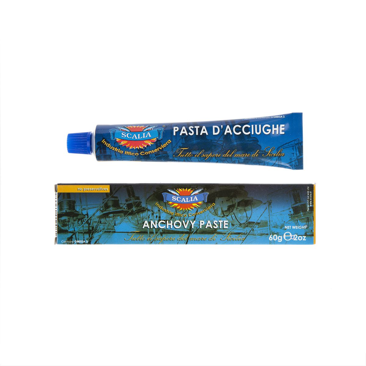 Anchovy Paste Tubes