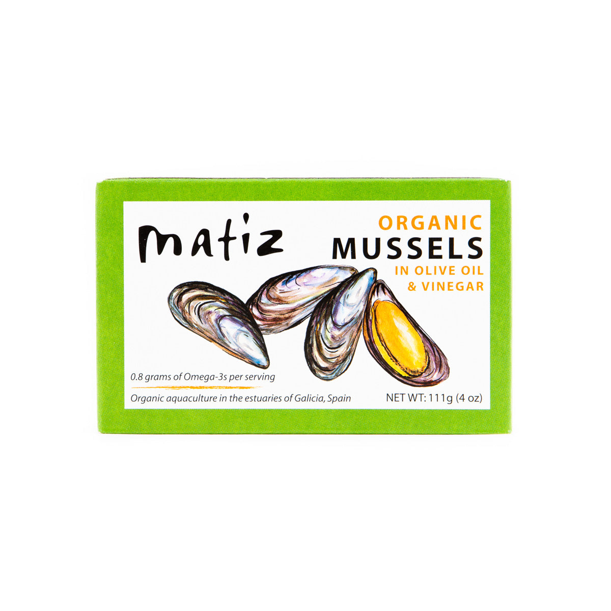 Organic Mussels in Olive Oil & Vinegar