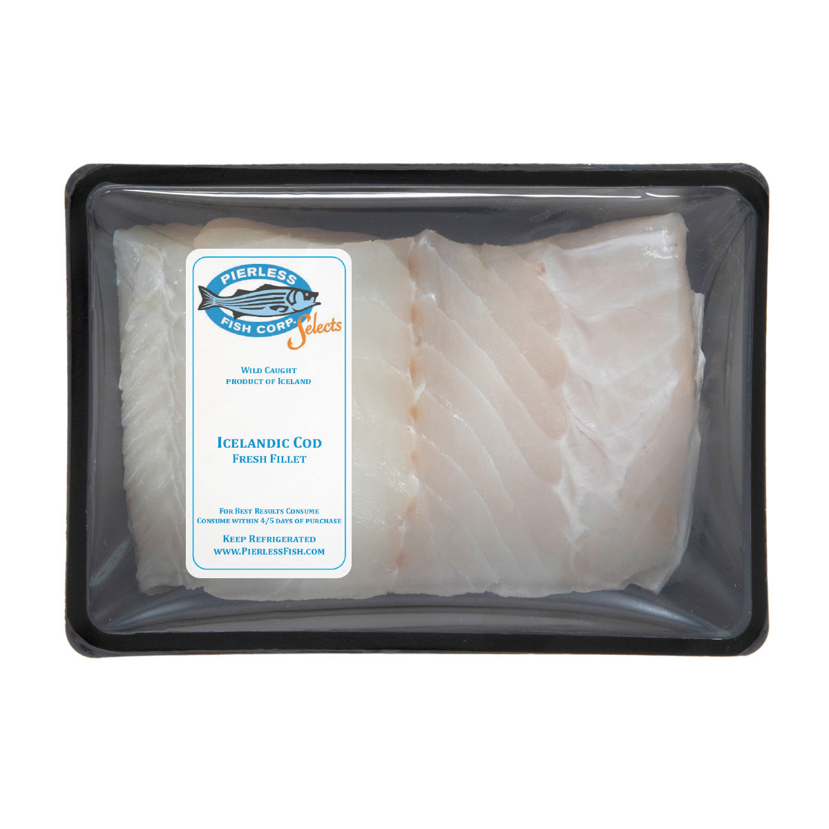 Wild Caught Skinless PBO Icelandic Cod Portion