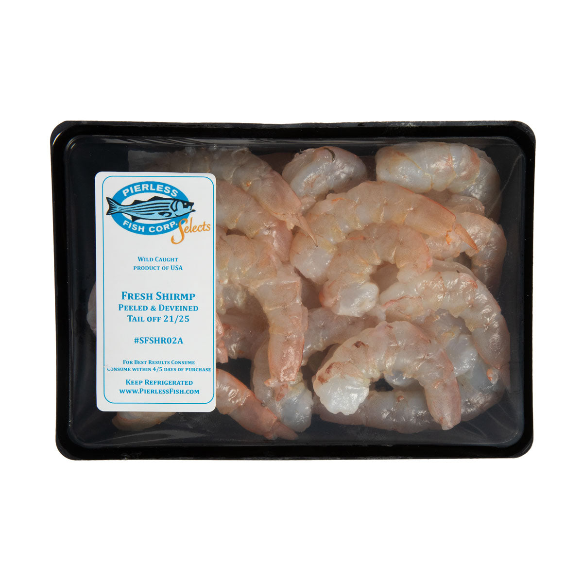 Wild Caught Peeled & Deveined Shrimp 21-25