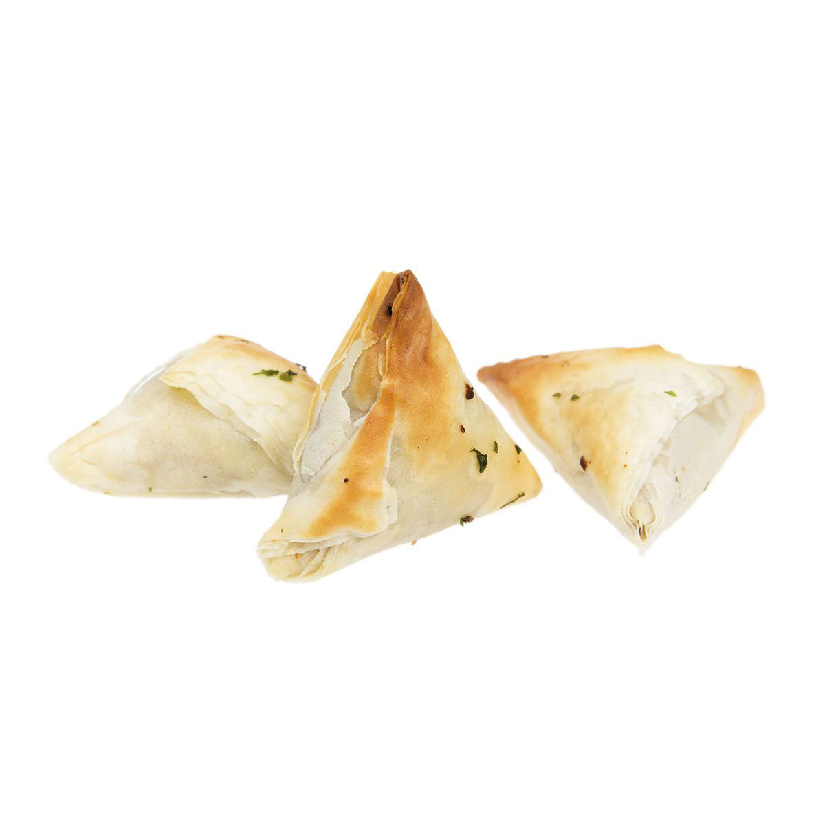 Wild Mushroom Phyllo Triangles