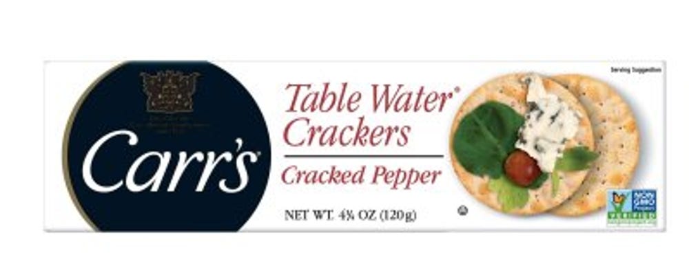 Pepper Table Crackers
