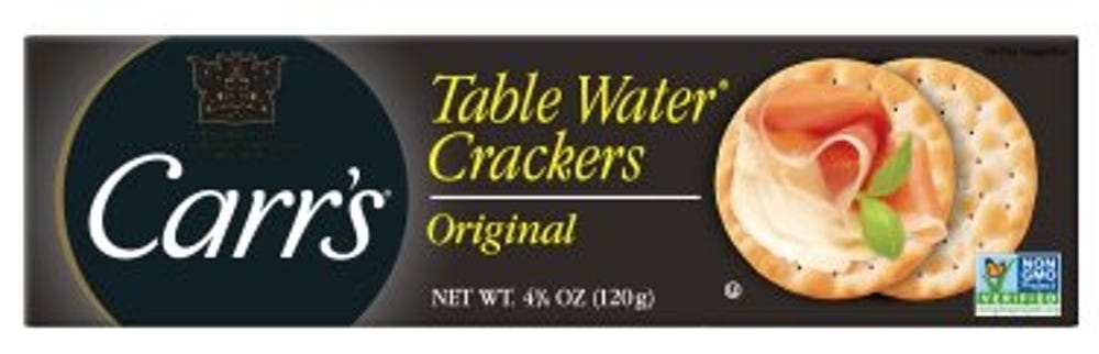 Table Water Crackers