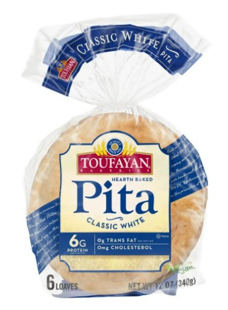 Classic White Pita Vegan