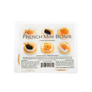 Frozen Mini Blinis for Caviar