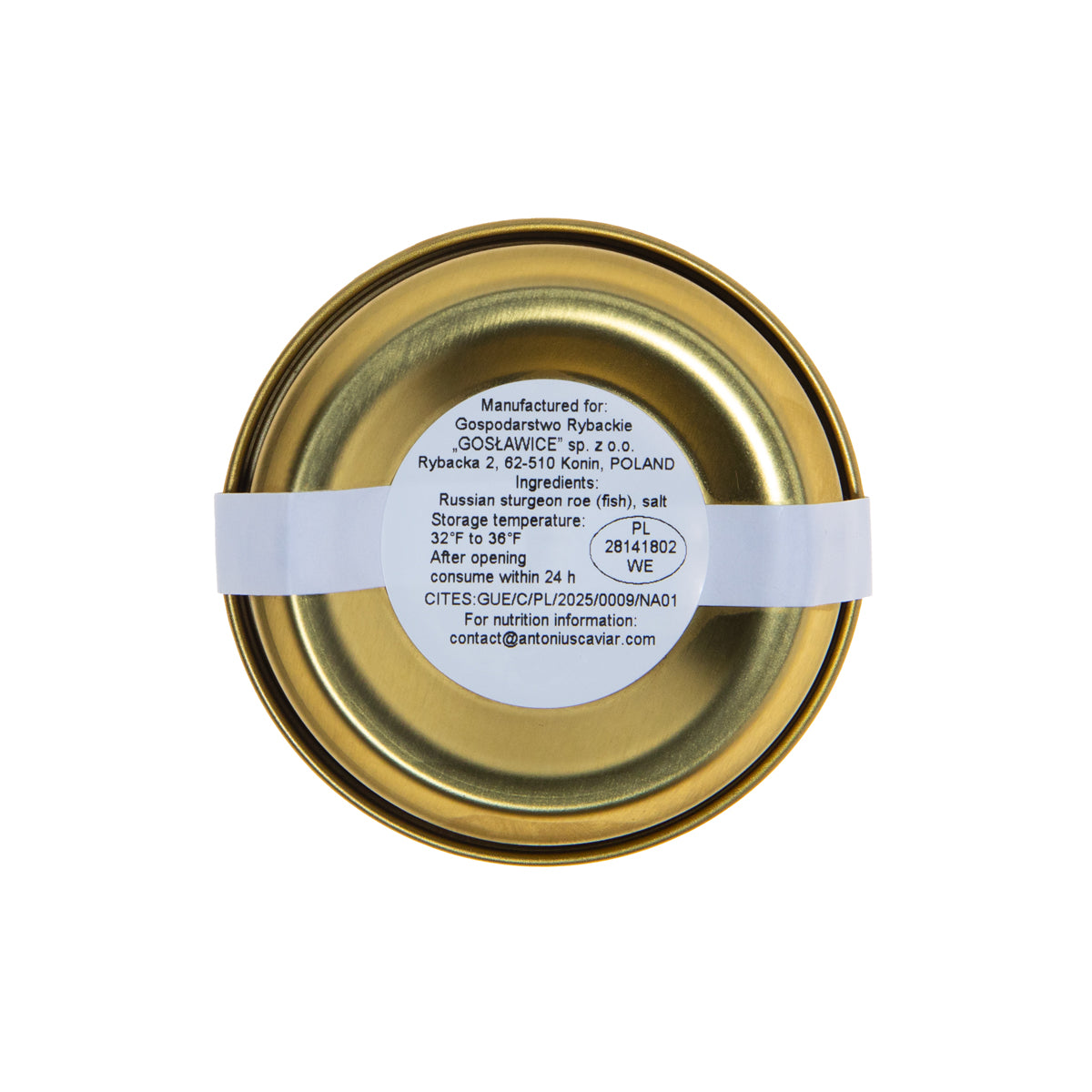 Polish Osetra Sturgeon Caviar