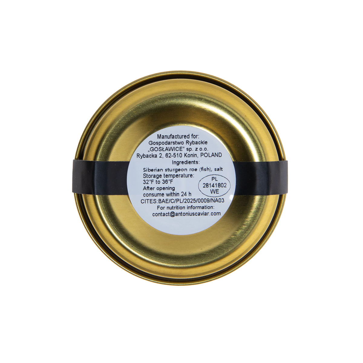 Polish Siberian Sturgeon Caviar