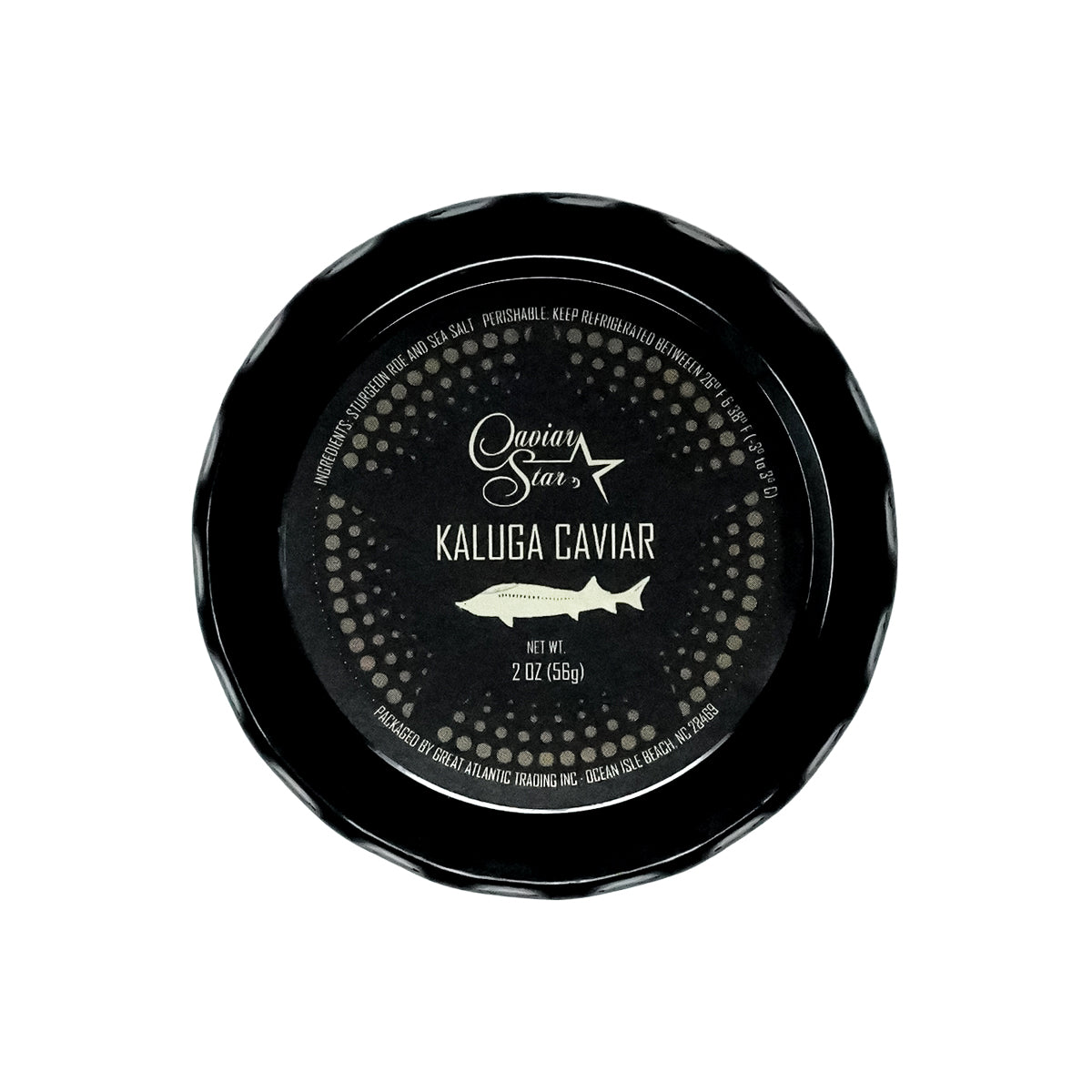 Amber Kaluga Hybrid Sturgeon Caviar