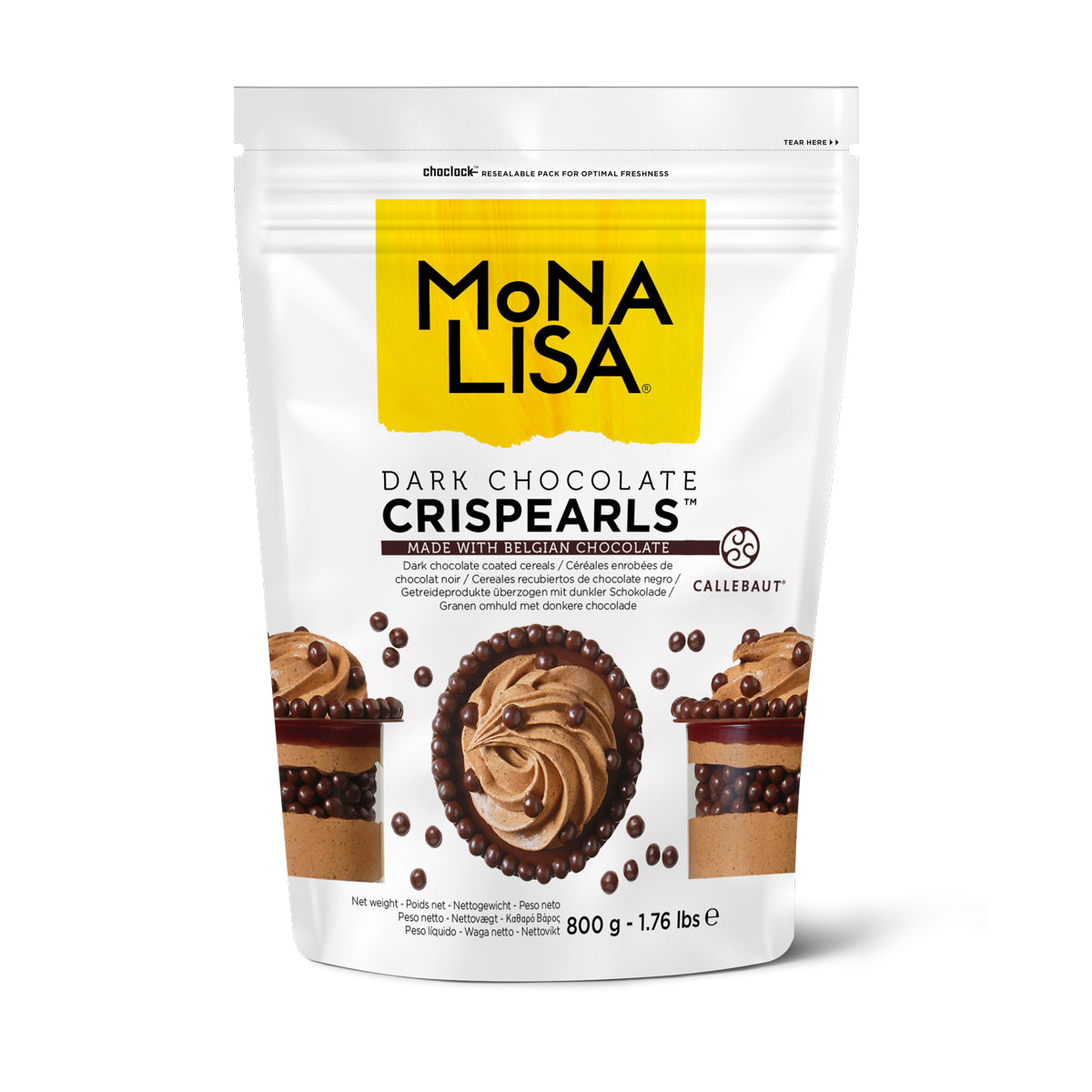 Dark Chocolate Crisp Pearls