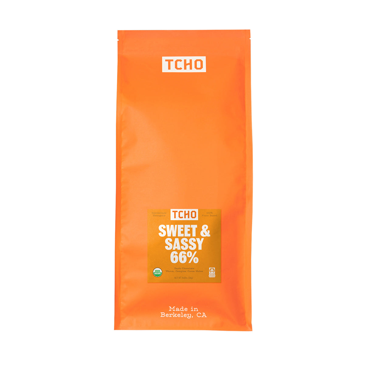 Organic Bittersweet Couverture 66% Drops