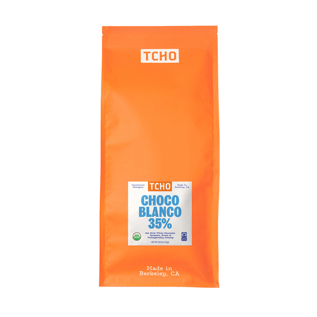 Organic Vegan 'Choco Blanco' White Chocolate 35%