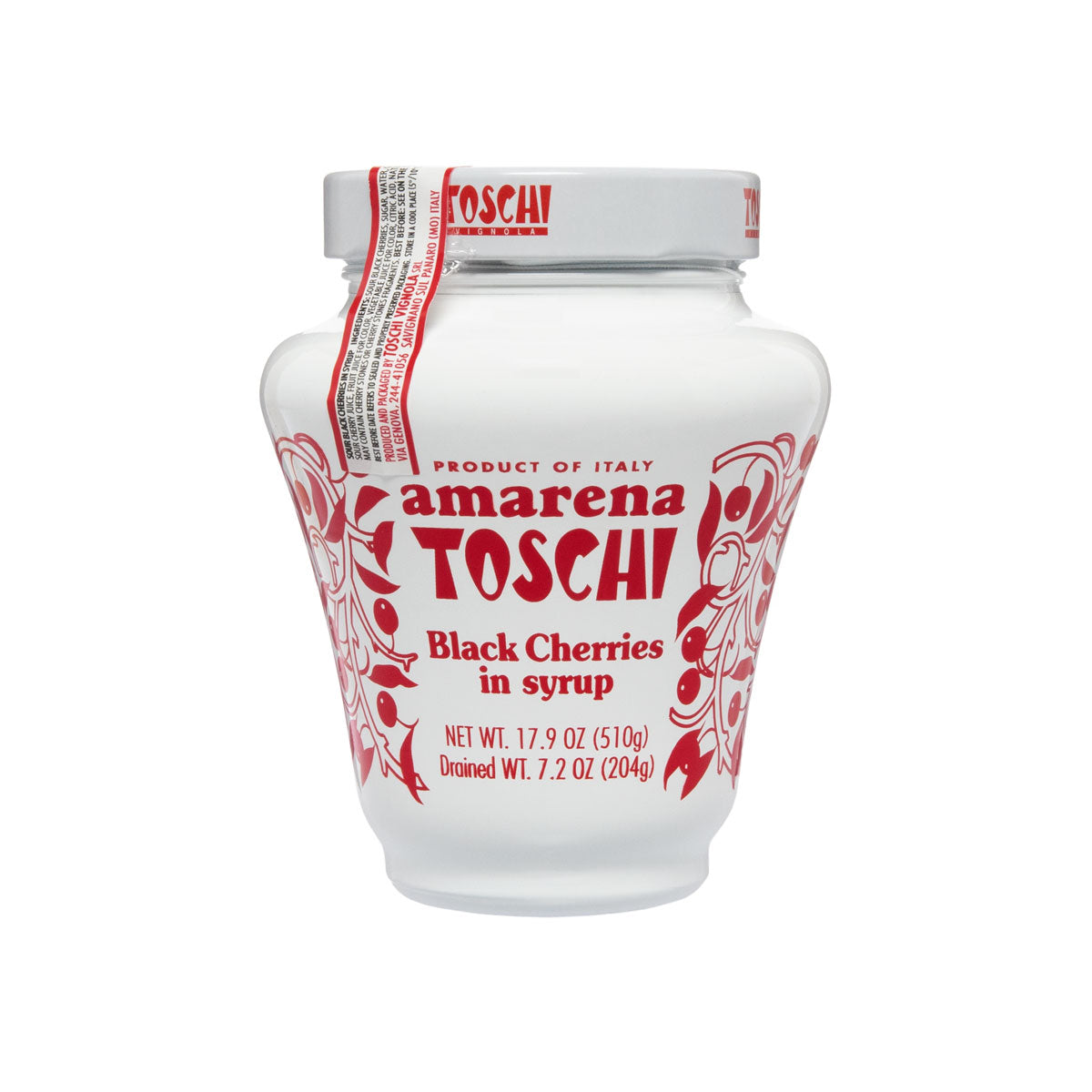 Toschi Amarena Cherries in Syrup