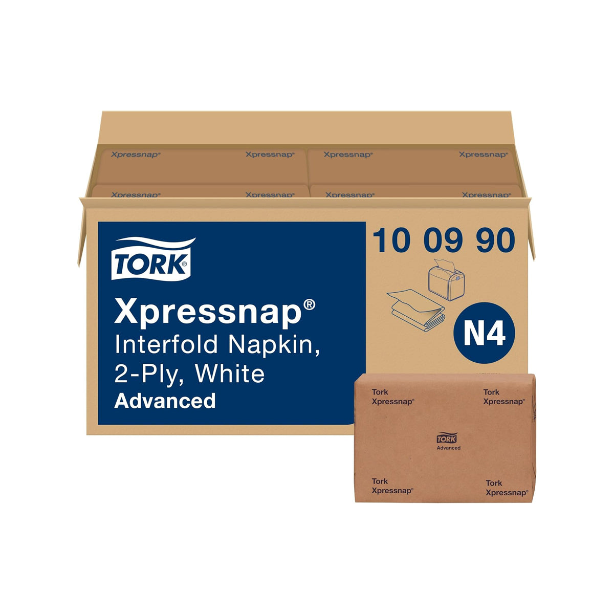White Dinner Napkins for Xpress Dispenser