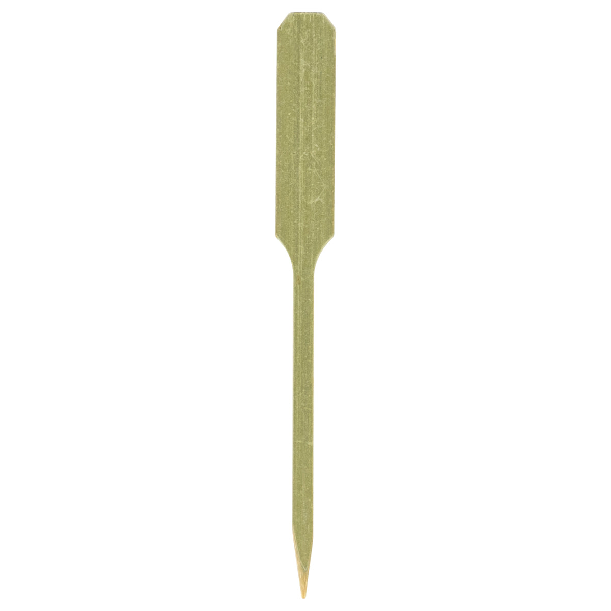 Natural Bamboo Oar Skewer - 3.5in x 1.5in