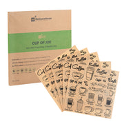 Kraft Paper Coffee Shop Wrap and Pastry Liner - 12in x 12in