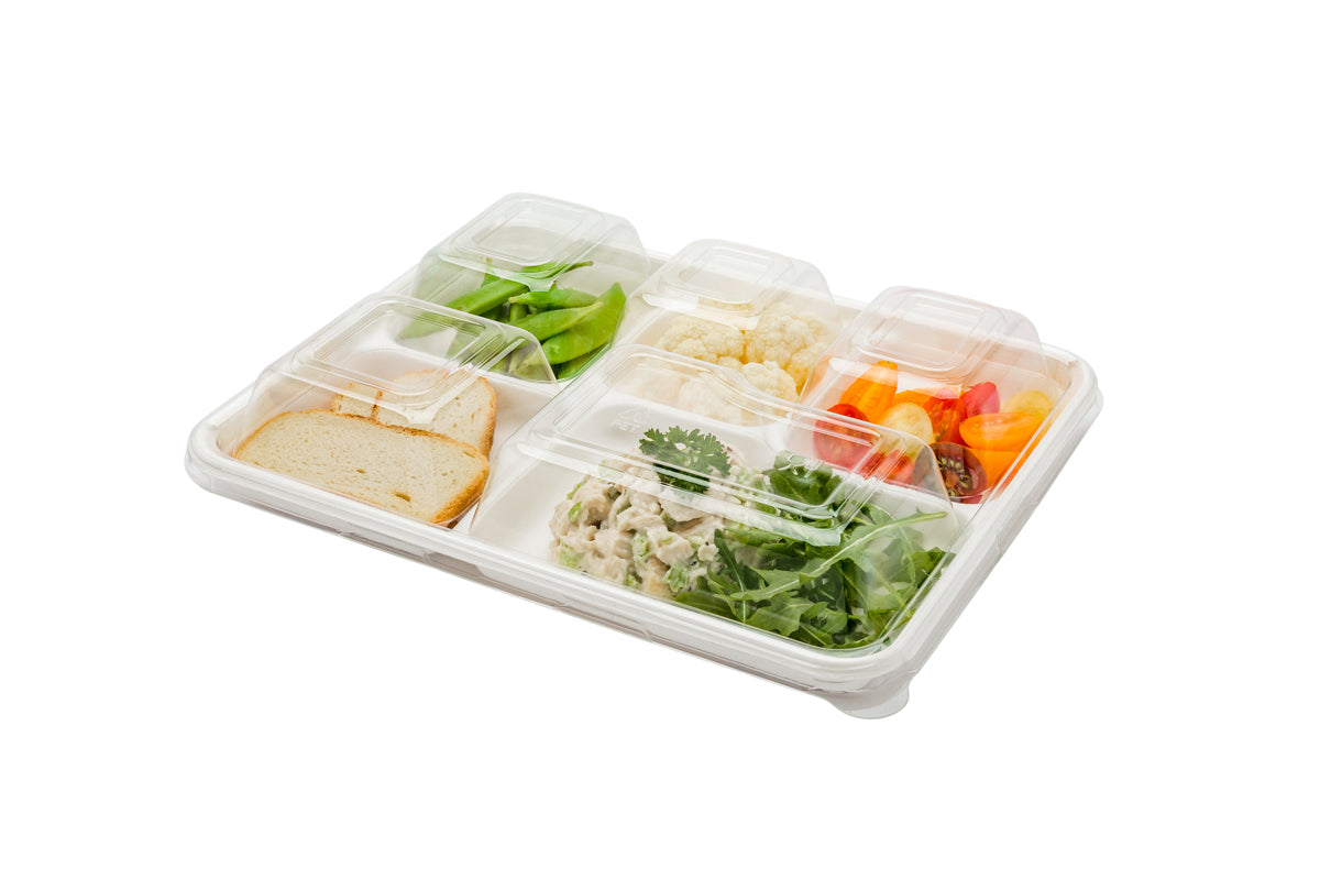 Rectangle Clear Plastic Dome Lid