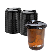 Round Black PLA Plastic Straw- 3.5in x 3.5in x.75in