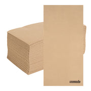 Rectangle Kraft Paper Linen-Feel Guest Towel - Air Laid