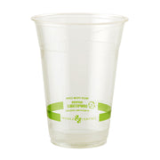 16 OZ Clear Compostable Cold Cups