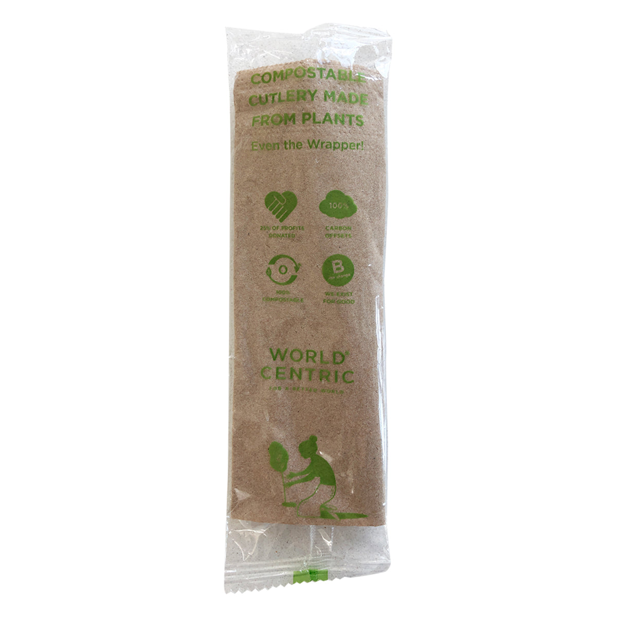 6 Compostable Wrapped Cutlery