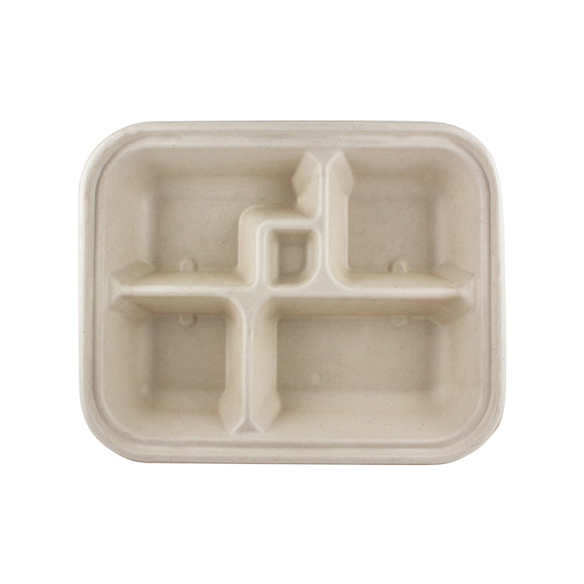 5-Compartment Fiber Bento Box