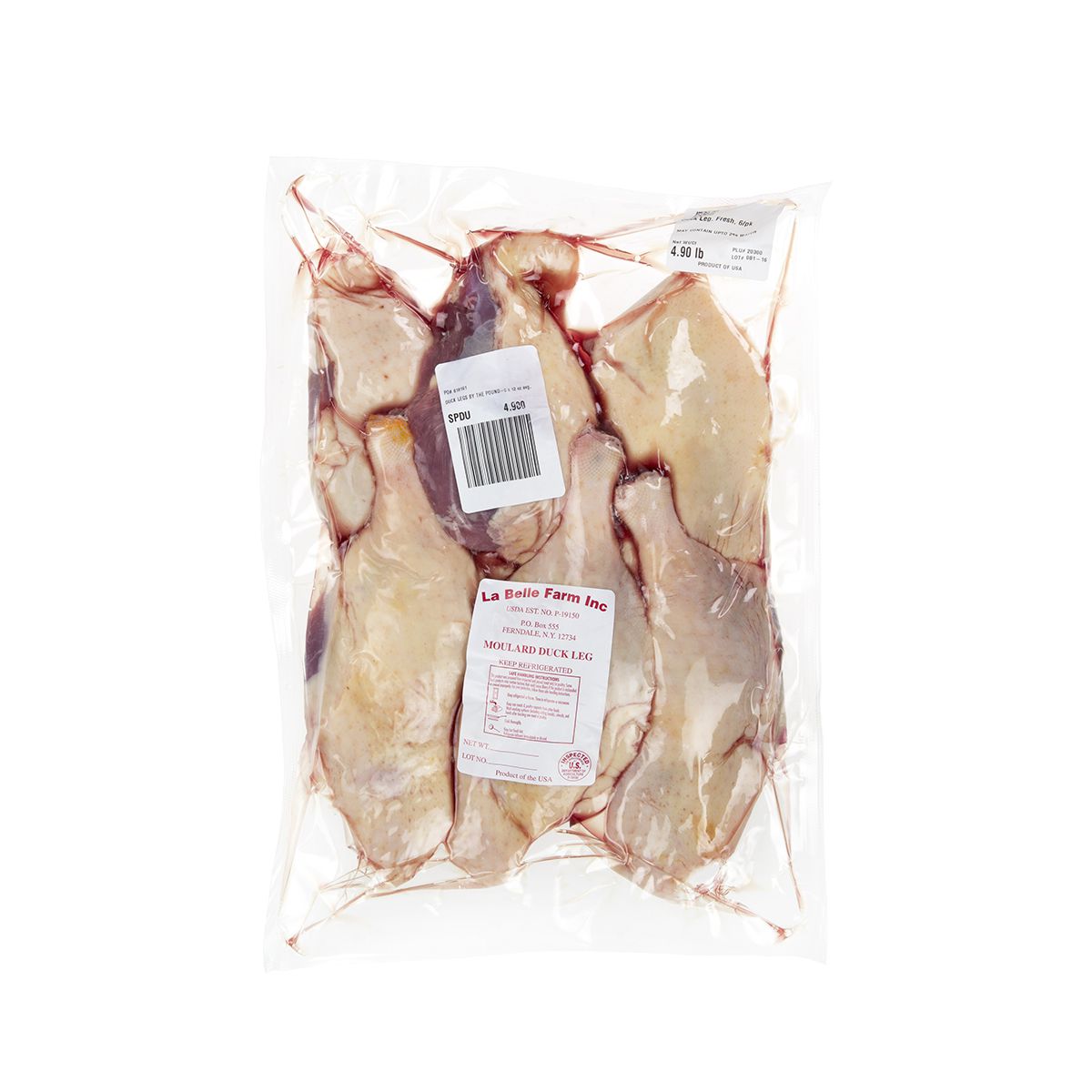Air Chilled Moulard Duck Legs
