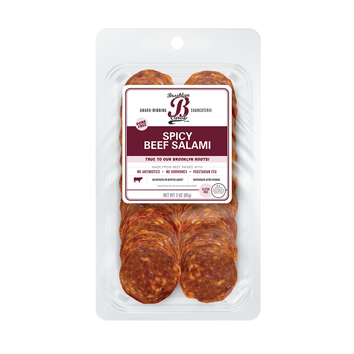 Sliced Spicy Beef Salami