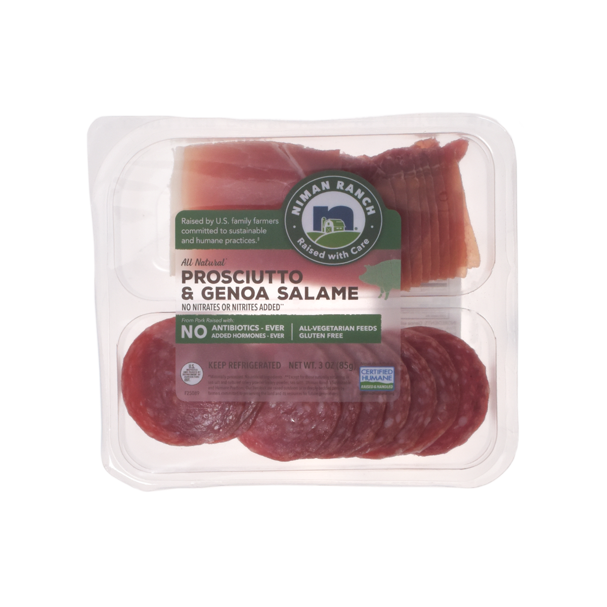Prosciutto and Genoa Snack Pack