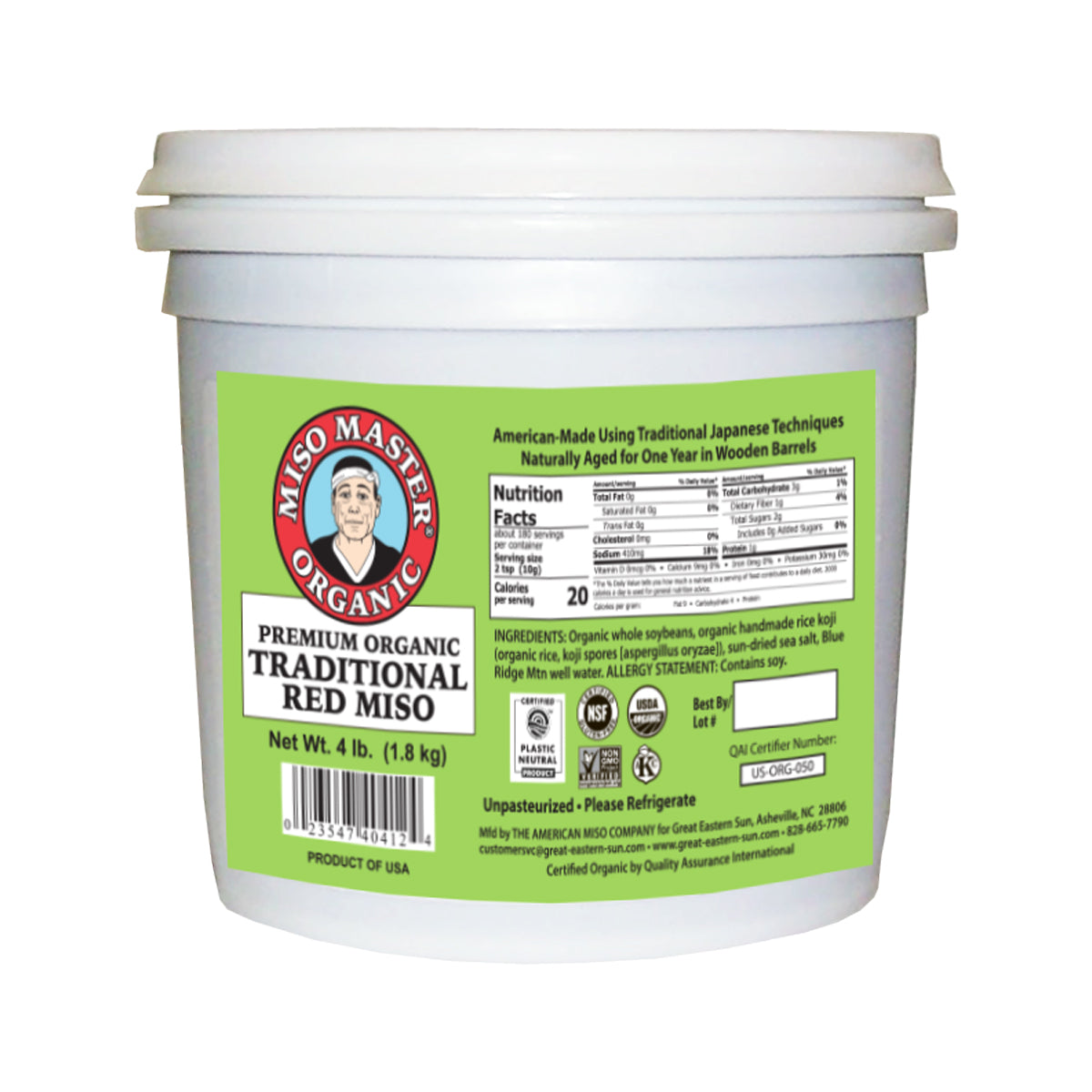 Organic Traditional Red Miso