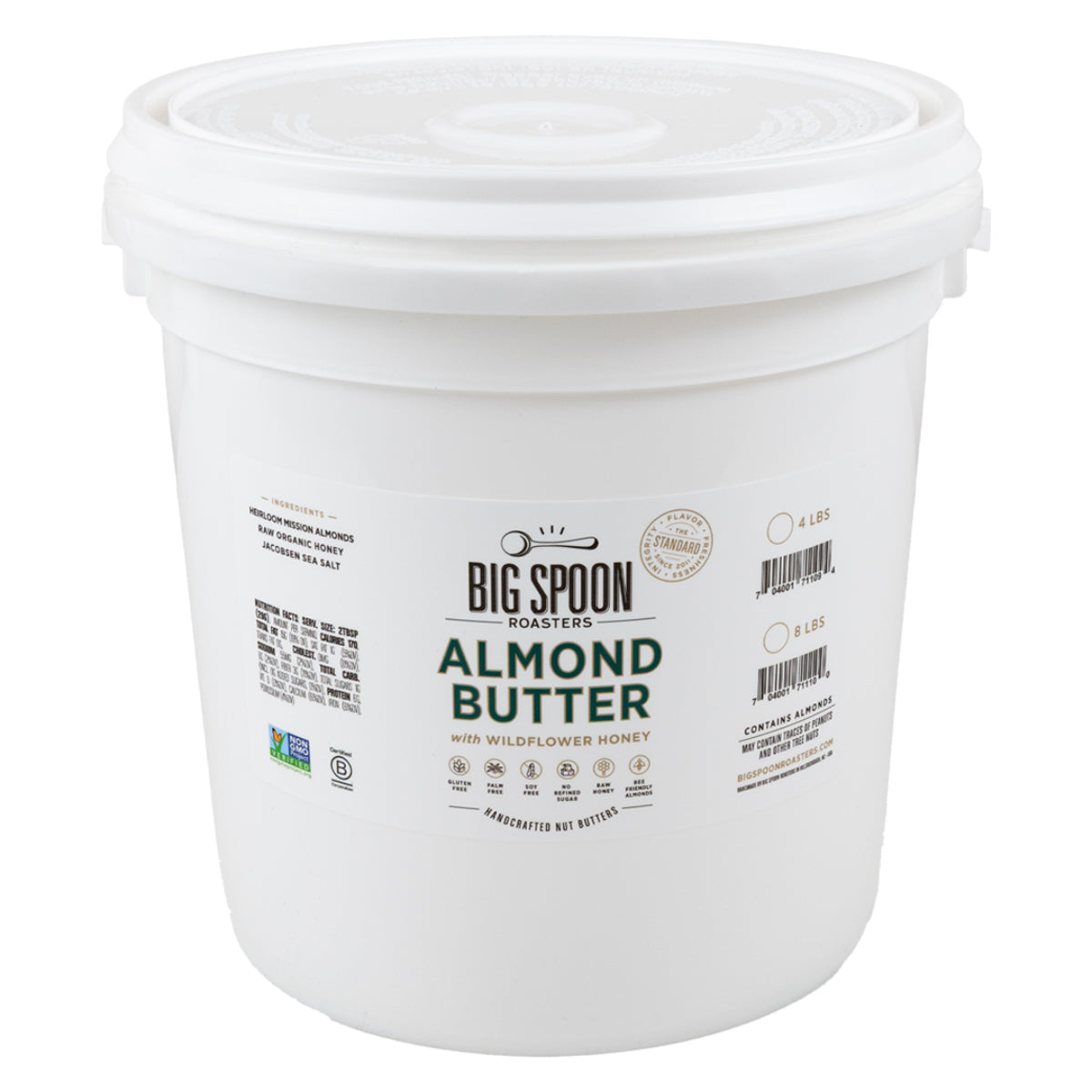 Almond Butter with Wildflower Honey
