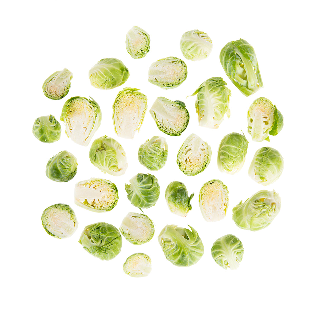 Halved Brussels Sprouts