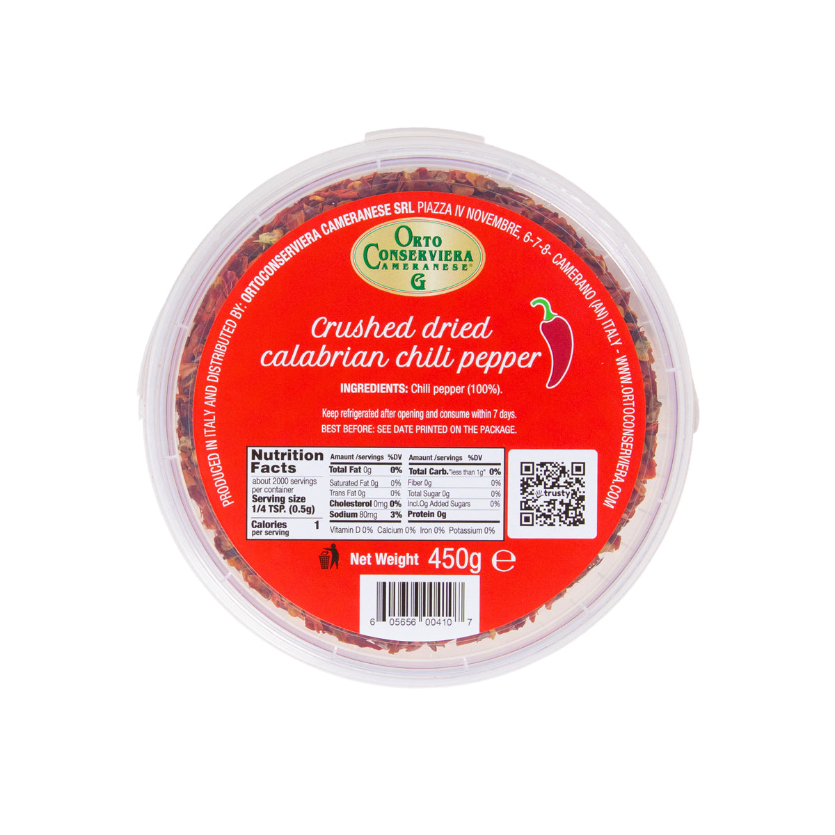 Crushed Calabrese Chili Flakes