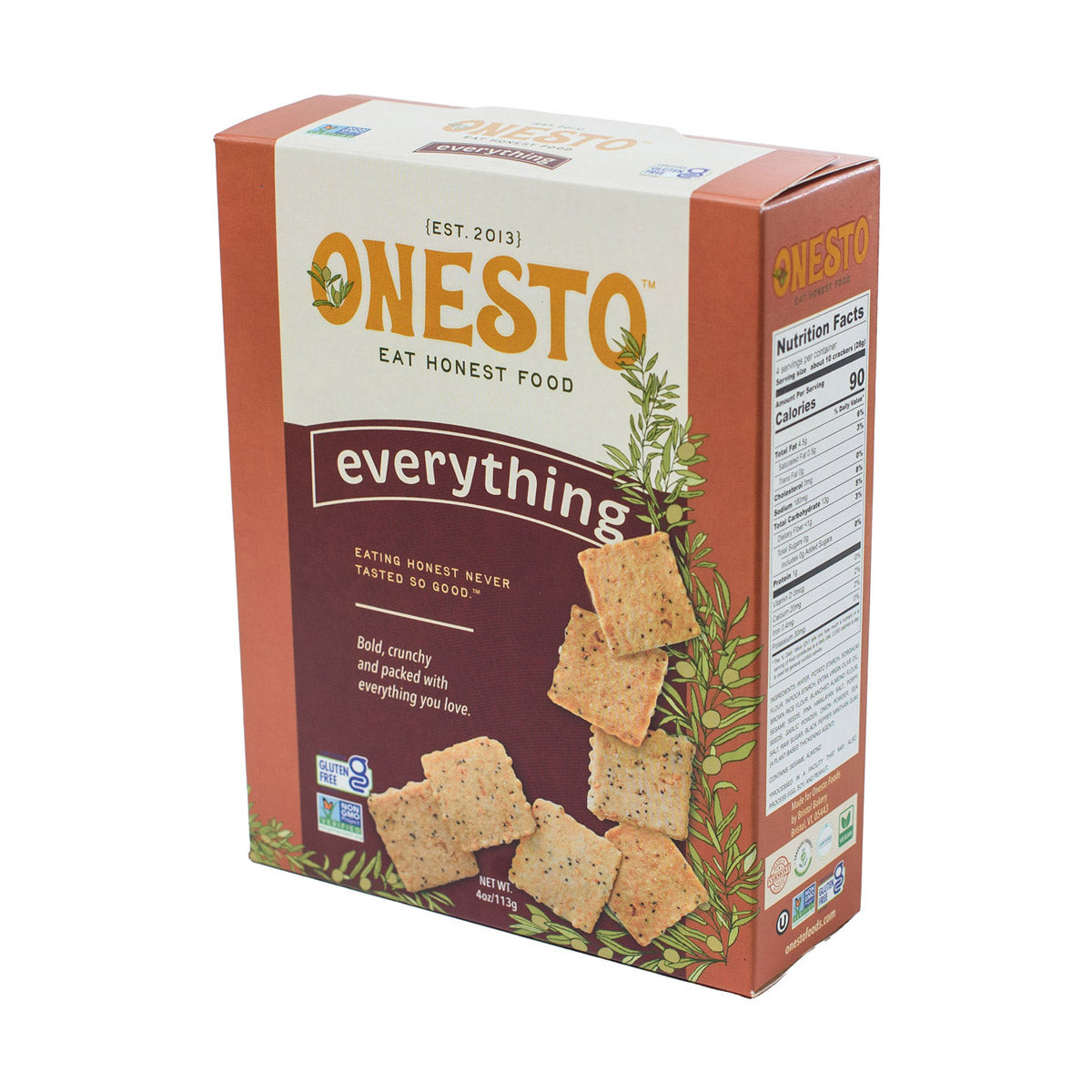 Gluten Free Everything Crackers