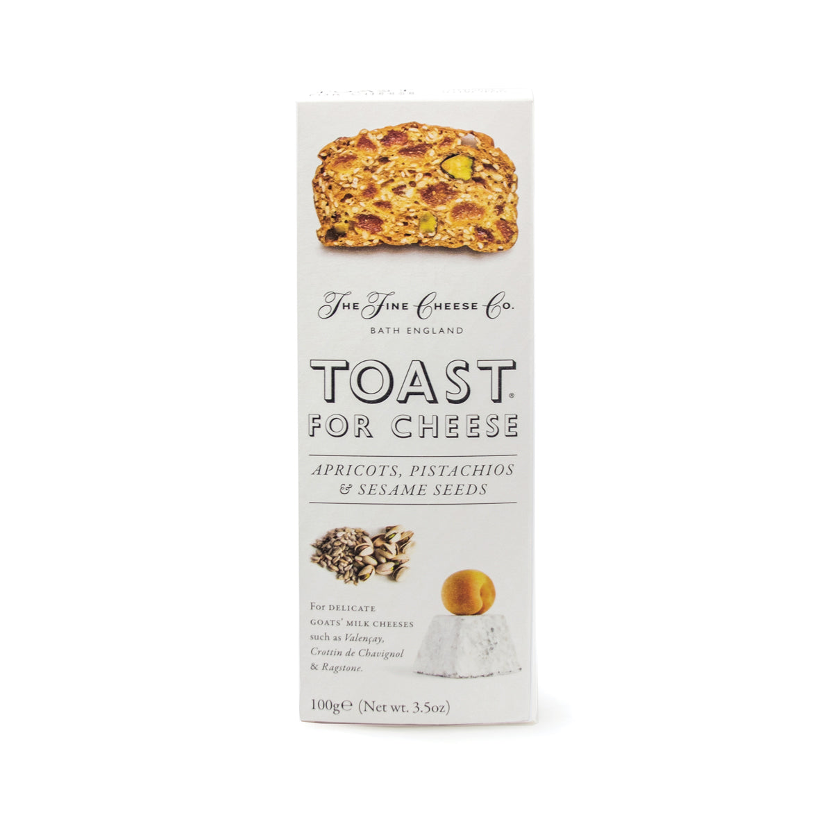 Apricot, Pistachio & Sesame Seed Crackers