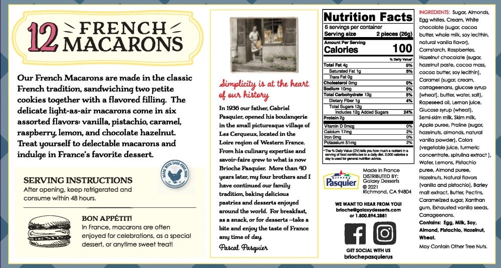 Original French Macarons