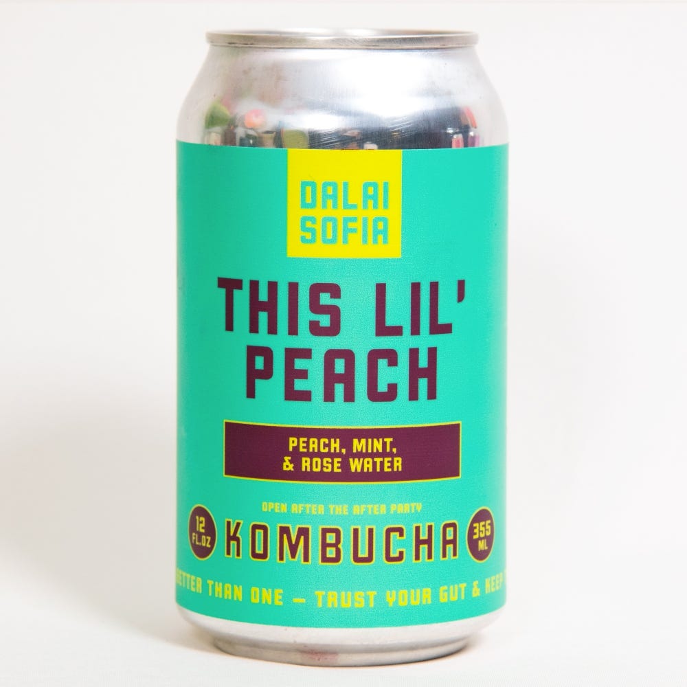 Peach Kombucha