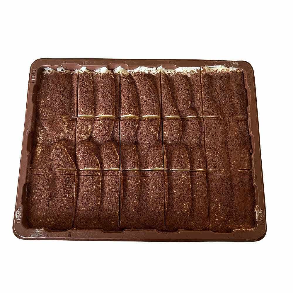 Big Ladyfingers Tiramisu Sliced