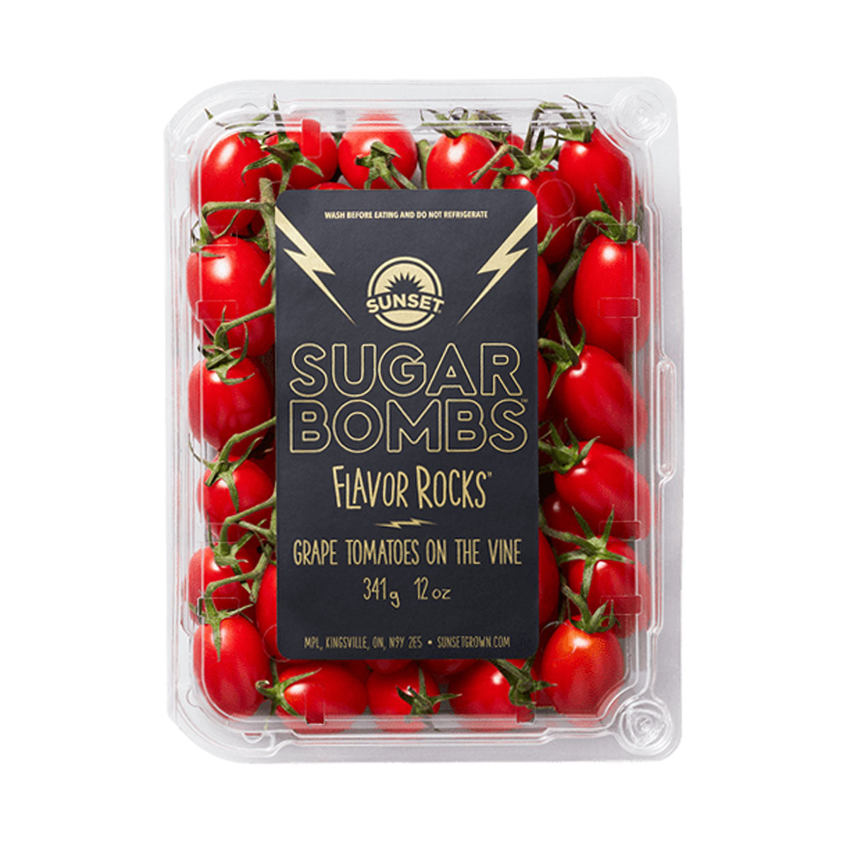 Sugar Bombs Grape Tomatoes on the Vine