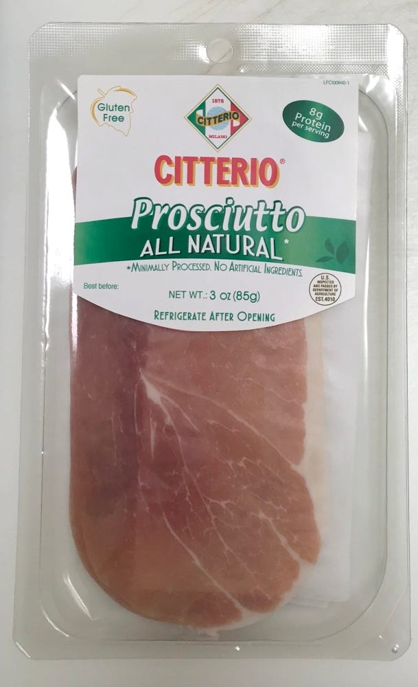 Prosciutto Sliced