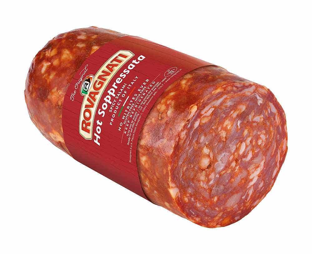 Hot Soppressata Spicy Salami