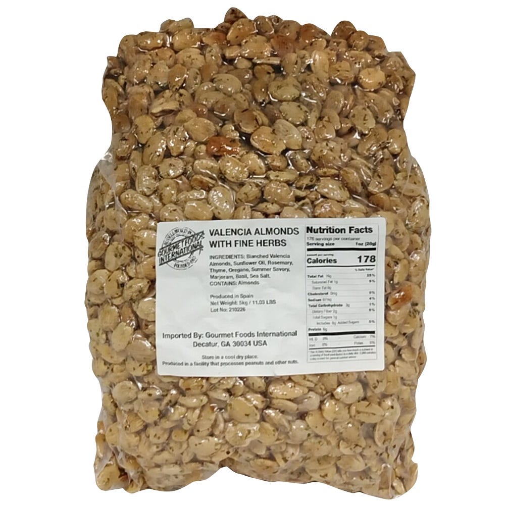 Valencia Almonds with Fine Herbs