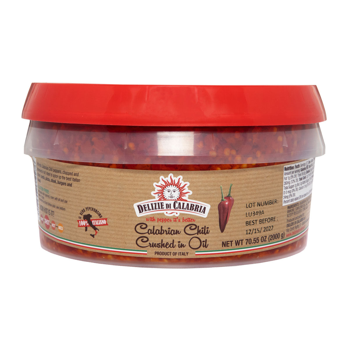 Crushed Calabrian Chilies in Oil